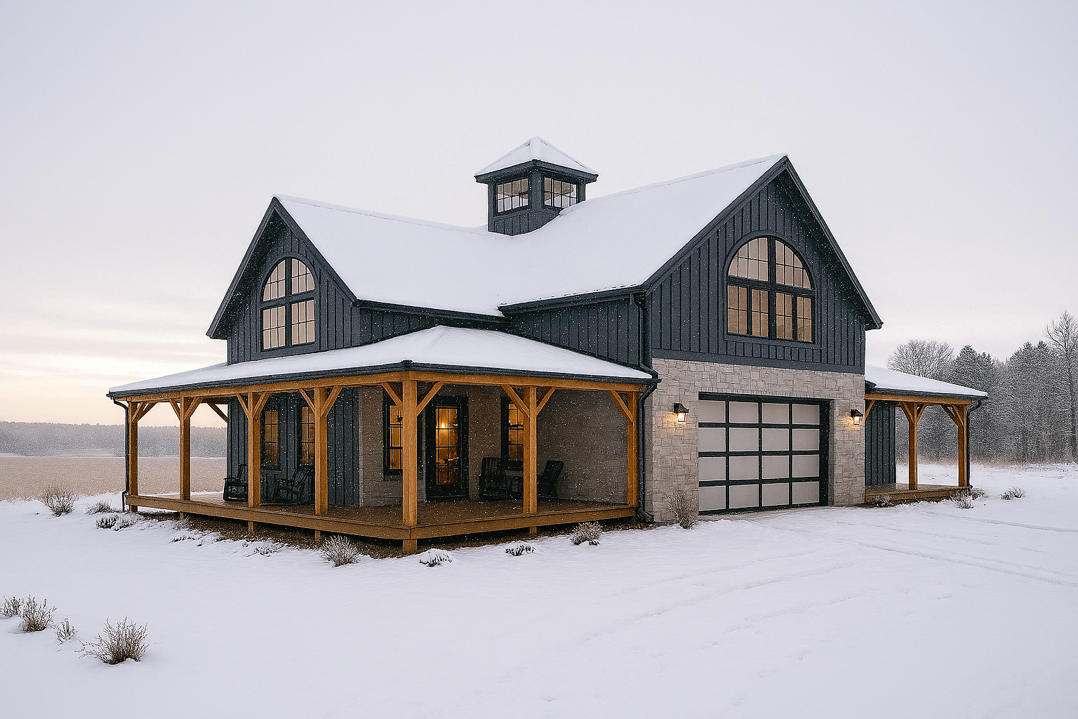 pacific northwest barndominium