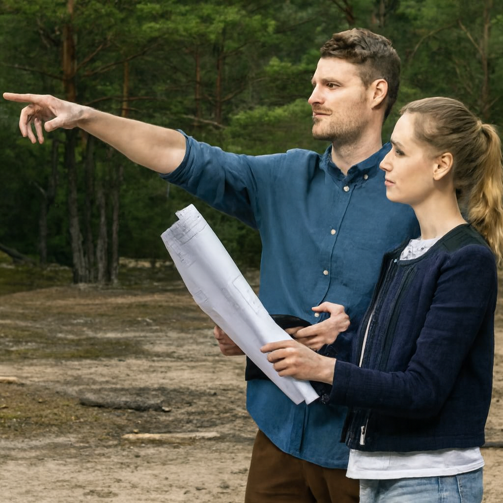 Couple planning their pole barn
