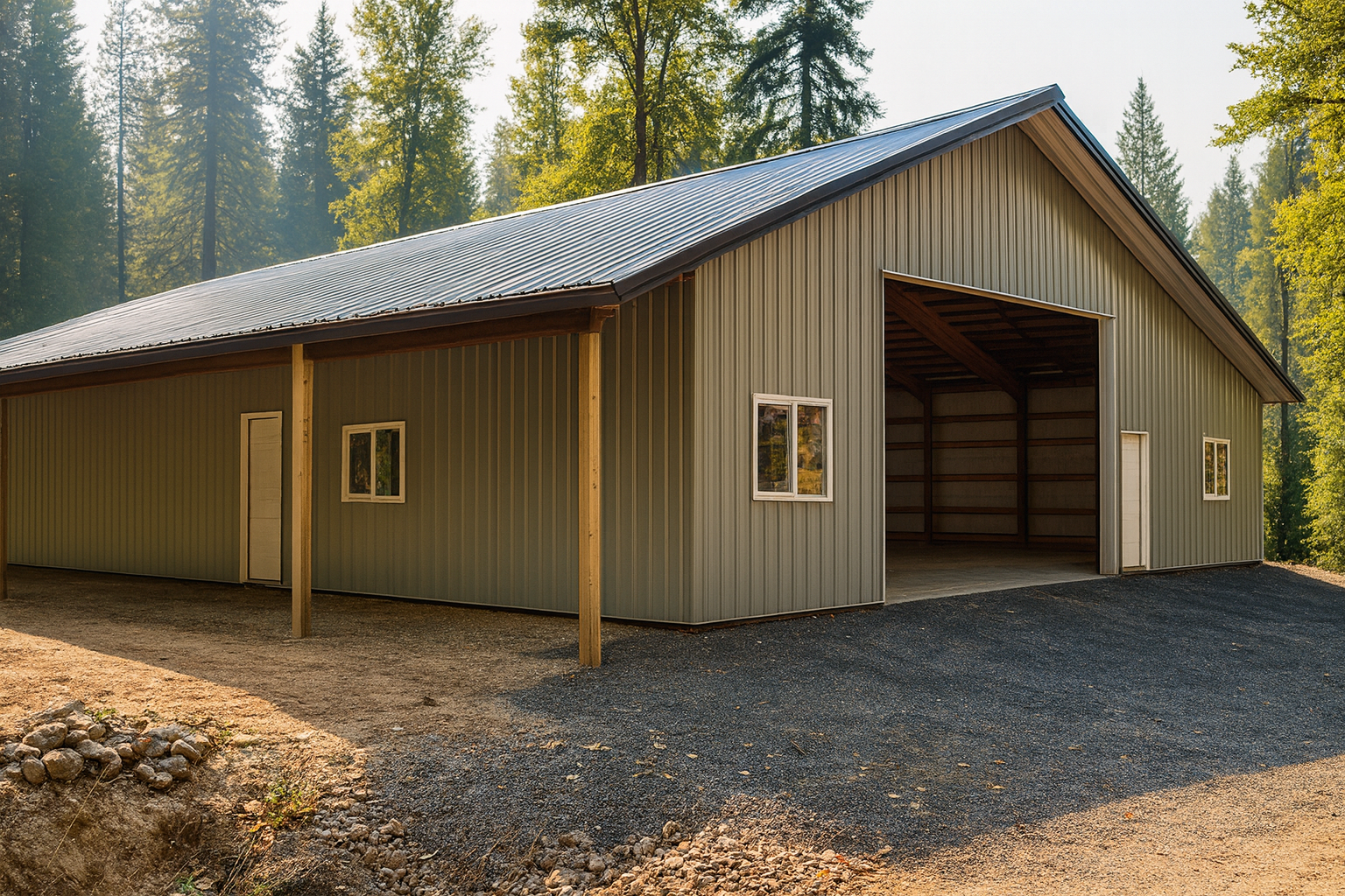 GMC pole barn 1